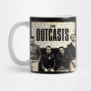 The Outcasts Self Conscious Over You 1979 Punk Rock Throwback Mug